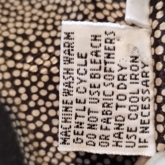 Chaus Petites Suit Jacket/Blazer Size 14 Black W/ Grey polka dot - Picture 3 of 12